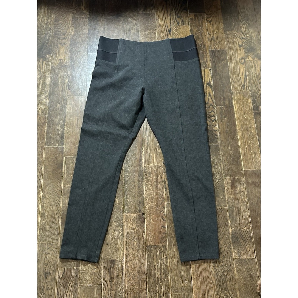 Women's Gray Leggings‎ by Gloria Vanderbilt Size 18 Skinny Pull-on No Pockets